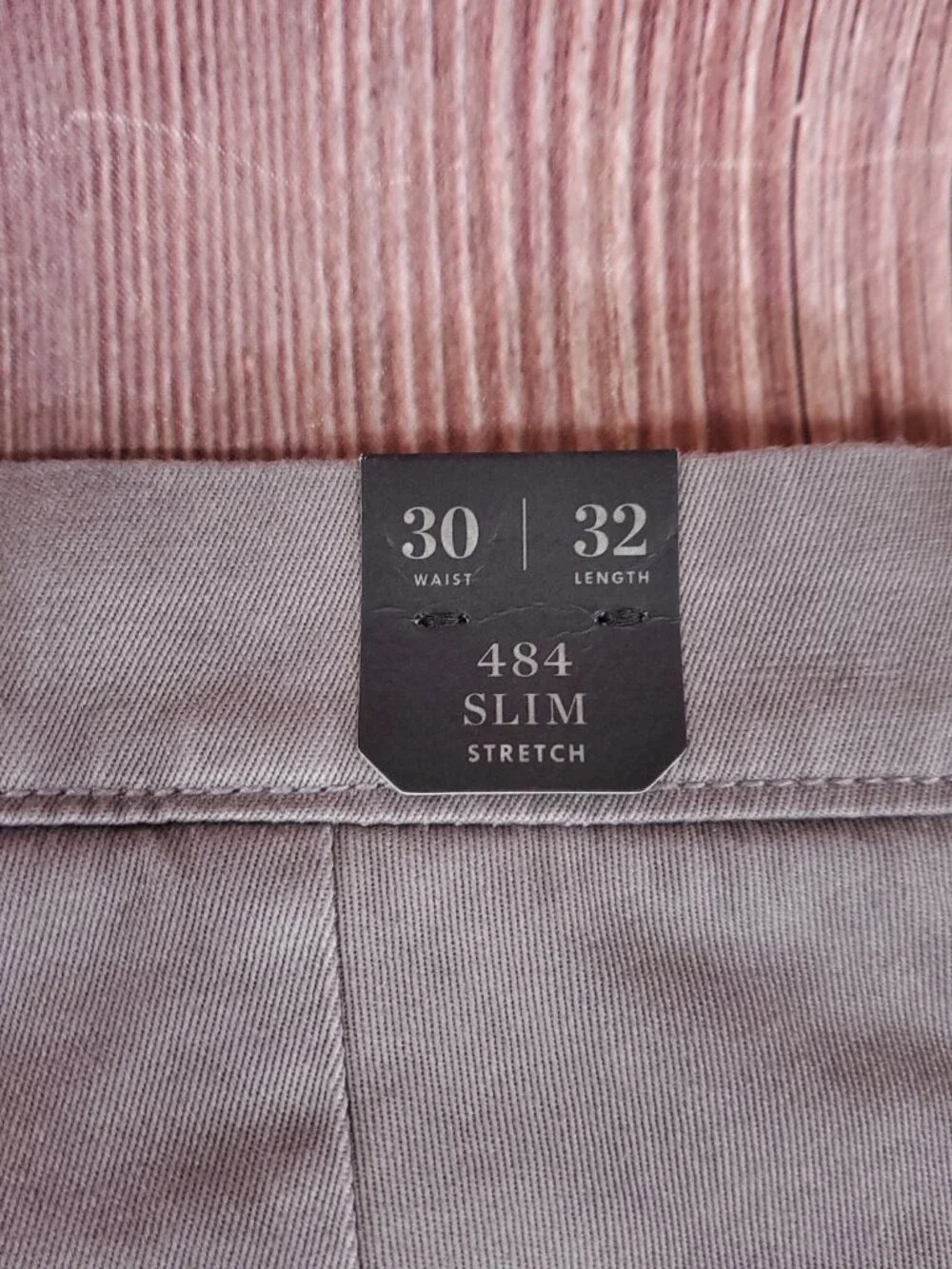 *READ* NWT J Crew Mens 30x31.5(32) 484 Slim fit Stretch Chino Pants Gray E1589